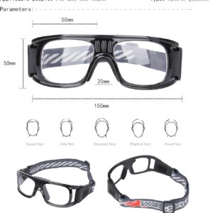 “N/A” Sports Goggles Glasses Men Racquetball Basketball Football Eyewear Protective Glasses Shock Collision Lens Replaceable