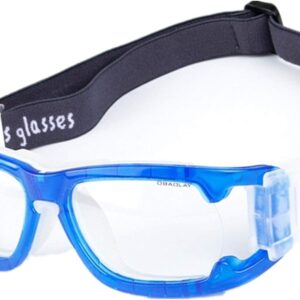 Sports Goggles, Basketball Racquetball Glasses Anti Fog Safety Protective Eyewear with Adjustable Strap for Men Women