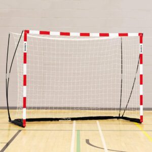 FORZA Proflex Handball Goal – Portable Regulation Goal for Indoor & Outdoor Use – Durable Frame, Net & Carry Bag Included – Available in Senior & Junior Sizes