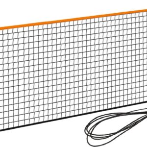Eastgoing 10 ft Mini Portable Soccer Tennis Net | Pickleball Net for Driveway Backyard. Easy Assemble Beach Tennis Net -（Only Net）