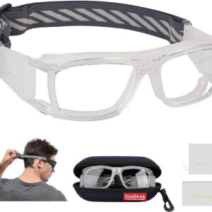 Men Basketball Football Goggles Racquetball Safety Goggles Anti Shock Collision Glasses Lens Replaceable