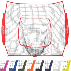 GoSports Replacement 7 x 7 ft Baseball Net – NET ONLY – Frame NOT Included – Choose Your Color