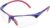 Tecnifibre “Absolute Protective Squash Eyewear/Eyeguard – Impact Resistant (Blue/Red, White/Green, & Black/Orange Colors)