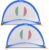 Porayhut Quick Open Soccer Net Pop up Goal for Kid Set of 2 Portable 210D Oxford Extra Stakes Target Soccer Goal for Fun in Backyard
