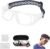 Racquetball Goggles – Windproof Shock Absorption Sports Glasses Basketball Football Eye Protective Adjustable Strap