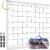 NQV Volleyball Net Replacement with Steel Cable for Outdoor Indoor Backyard Beach, 32FTx3FT Professional Portable Volleyball Net (Net Only)