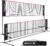 BAGAIL Badminton Net, Height Adjustable Kids Volleyball Net, Foldable Nylon Net 10 ft/14ft/17ft Wide, Tennis Net, Small Pickleball Net for Backyard Game and Indoor Outdoor Use, Easy Setup
