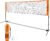 Portable Badminton Net Set, Adjustable Height Tennis Net, Kids Volleyball,Soccer Net Easy Setup Nylon Sports Net with Poles for Backyard, Indoor, Outdoor, Beach