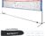 Lineslife Portable Adjustable Height Badminton Net with Stand, 13/20ft Wide Foldable Nylon Net, Included Carry Bag, Easy to Assemble for Pickleball Tennis Badminton, Backyard Court and Indoor Outdoor