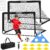 Soccer Goal, 2 of 6×4 Soccer Goals for Backyard with Soccer Net, Soccer Ball, Target, Cones, Soccer Training Equipment for Toddler Kids Youth