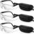 Fiada 3 Pieces Racquetball Goggles Sports Basketball Goggles Anti Fog Field Hockey Goggles View Protective Sports Eye Protectors Scratch Resistant Protective Eyewear for Sports